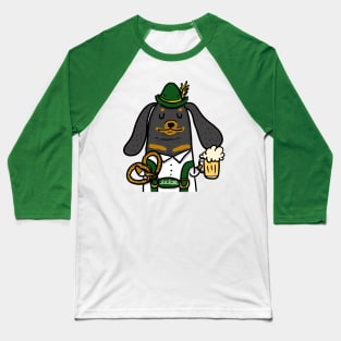 Oktoberfest Doxie Baseball T-Shirt